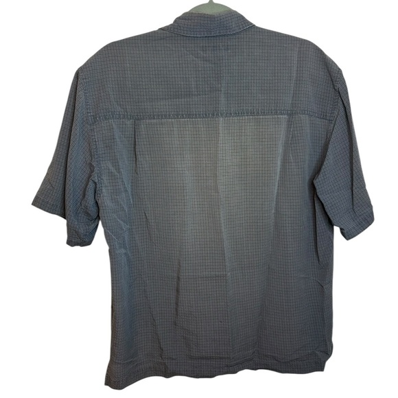 REI Men’s Gray Casual Button Down Shirt Short Sleeve - Picture 2 of 5